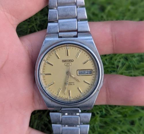 VINTAGE SEIKO 5 JAPAN 7009-3131 AUTOMATIC 17 JEWELS MENS WRIST WATCH FOR PARTS