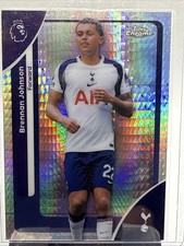 2026 Topps Chrome Premier League Brennan Johnson Mojo Refractor Tottenham #178