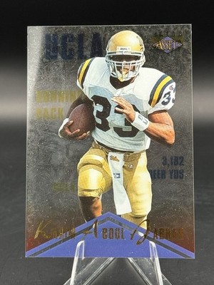 FOOTBALL CARD CLASSIC COOL VINTAGE KARIM ABDUL-JABBAR UCLA/MIAMI CLEAR ASSETS