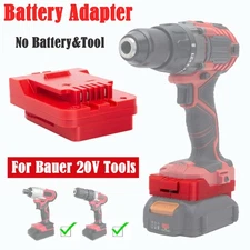 For Worx 20V 6PIN Battery Adapter To For Bauer 20V Cordless Power Tool Connector