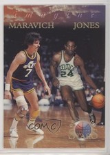 1996 Topps Stars Imagine Members Only Pete Maravich Sam Jones #I-13 HOF 0ad