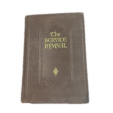 The Service Hymnal Hardcover Hope Publishing 1942 Christian Hymns and Songbook