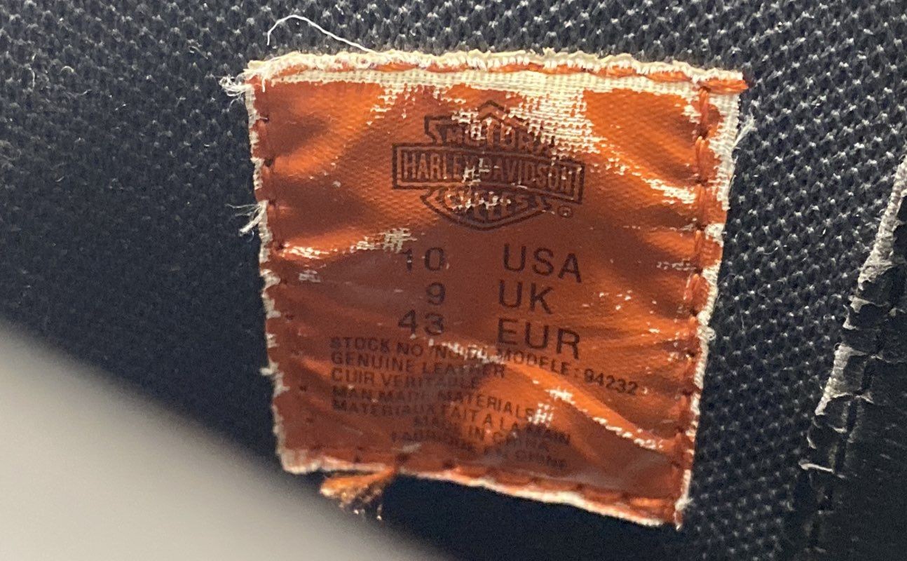 Harley-Davidson Black Solid Harness Boot Boot Men… - image 6