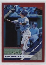 2019 Panini Donruss Rated Rookie Holo Red Justus Sheffield #42 06xp