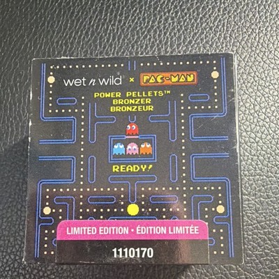 wet n wild Pac-Man Power Pellets Bronzer Not Tested on Animals Limited Edition