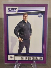 2022 Score - Rookies Tyler Linderbaum #323 Purple RC COLOR MATCH *Ships Ground*