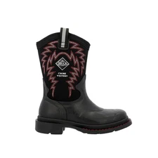 Muck Boot Chore Western Round Toe Pull On  Youth Boys Black Casual Boots MCHWC02