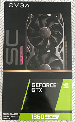 EVGA GeForce GTX 1650 SUPER SC Ultra 4GB GDDR6 Dual Fan G-SYNC