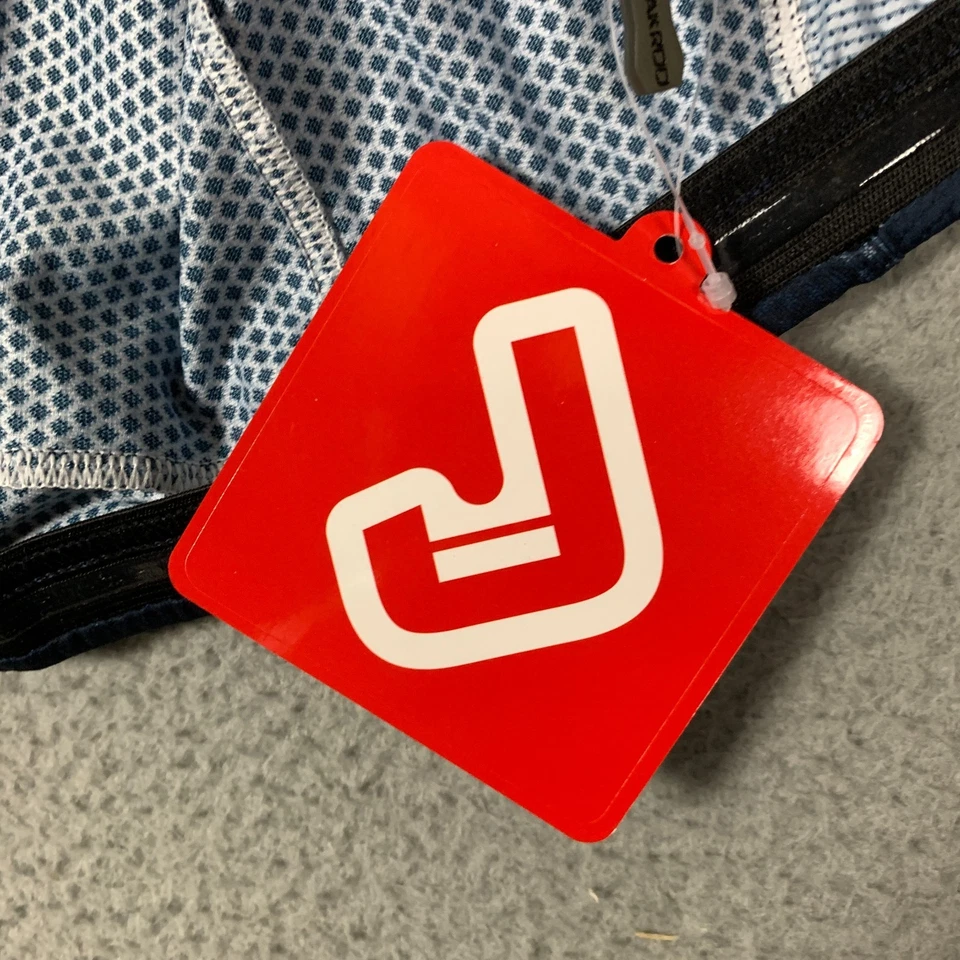 Camiseta deportiva JakRoo Nova Pro para hombre grande L azul marino Stadler cremallera completa ciclismo carrera nueva con etiquetas $165 Foto 3 de 4