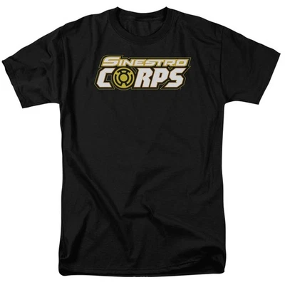 DC COMICS - LOGO DE SINIESTRO CORPS - CAMISETA UNISEX ADULTA - NEGRA - Imagen 1 de 3