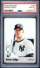 2024 TOPPS ARCHIVES #162 AARON JUDGE PSA 8