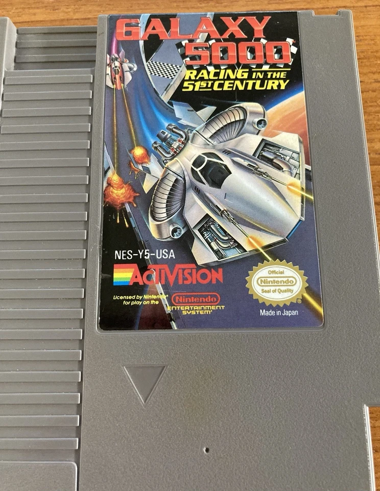 NES ~ GALAXY 5000 ~ RACING In 51st CENTURY Nintendo NES-Y5-USA Cart Only NTSC - Image 2 of 4