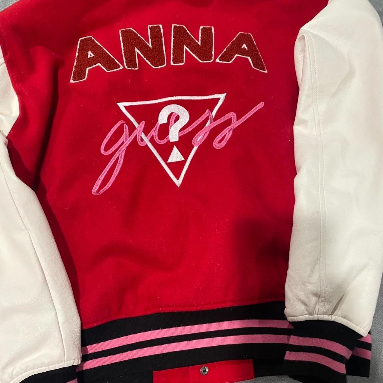 GUESS Originals x Anna Nicole Smith Varsity Jacket Sz L Large image 4