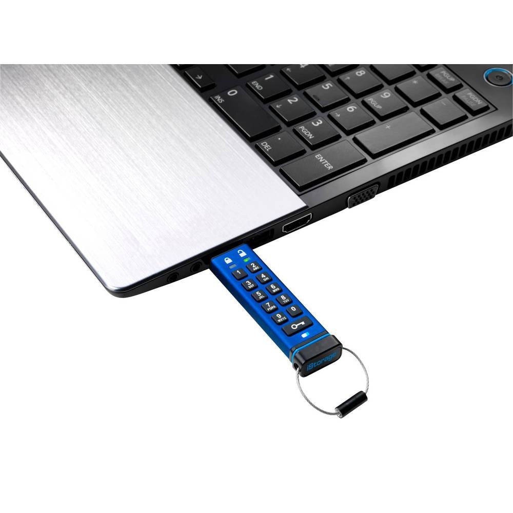 Clé USB iStorage datAshur PRO 16 Go protection par code PIN et USB 3.1