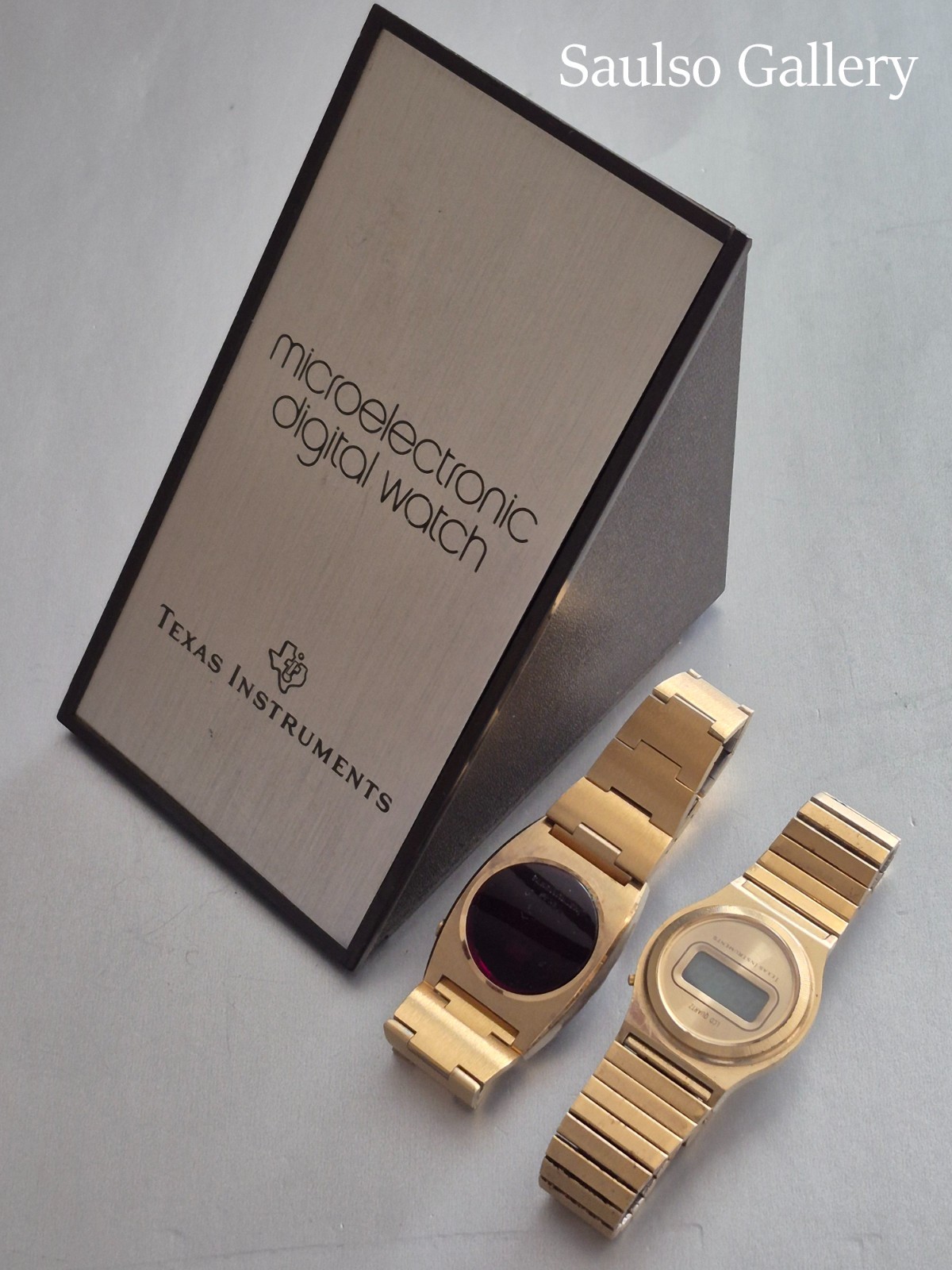 Two Texas Instruments 1970s prototype watches fro… - image 1