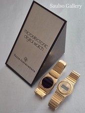 Due orologi prototipo Texas Instruments anni 70 di importante tenuta
