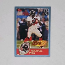 Topps 2003 Weekly Wrap Up Michael Vick #303 Atlanta Falcons NFL Card