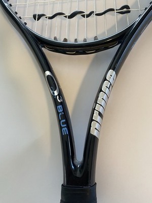 Prince O3 Blue Oversize Tennis Racket 4 3/8 Grip Titanium Carbon