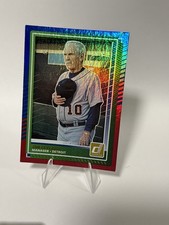 Jim Leyland —2025 Donruss Red and Blue Foil #63