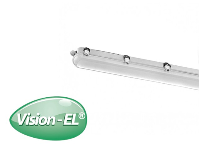 Réglette étanche LED 36W blanc naturel plafonnier 120cm tube garage IP65