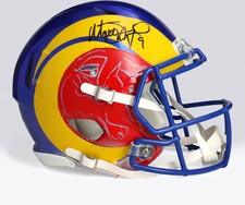 Matthew Stafford Rams Signed Authentic Helmet - Cavier Coleman - LE 1/1 FFAJAN26