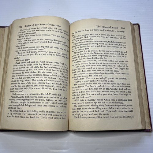 BSA Year Book Stories of Boy Scouts Courageous Hardback Copyright 1944 BO-417 - Picture 9 of 12