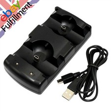 2 In 1 Dual Charging Station Charger For PS3 Move /Playstation 3 Controller Part
