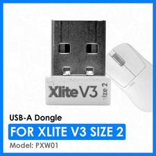 Pulsar USB-A Dongle for Xlite V3 Size 2 Gaming Mouse  White  MPN: PXW01