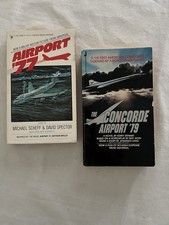 2 vintage paperbacks: Airport '77 and The Concorde-Airport '79 2 vintage paperbacks: Airport '77 and The Concorde-Airport '79