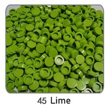 1000pcs DIY Pixel Art Bricks1x1 Round Tile Building Blocks Compatible with 98138