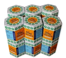 24X30g Tiger Balm White Ointment - Headache,Muscle Pain Relief & Massage