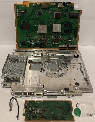 Sony Fat PS3 MB COK-002 w Frame & Daughter Board YLOD Parts Repair CECH-E01 MG