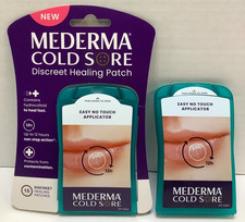 Mederma Cold Sore Discreet Healing Patch, 15ct, 2 Lot, Exp. 04/2026 08/2026