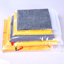 100x Garment Bags Clear Cello Plastic Self Seal Packaging For Clothing T-Shirts