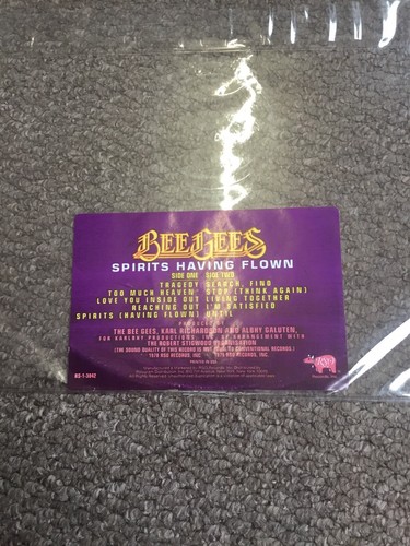 The Bee Gees-Spirits Having Flown 1979 1st Press Pictures Disc U.S. Wax - Picture 3 of 10