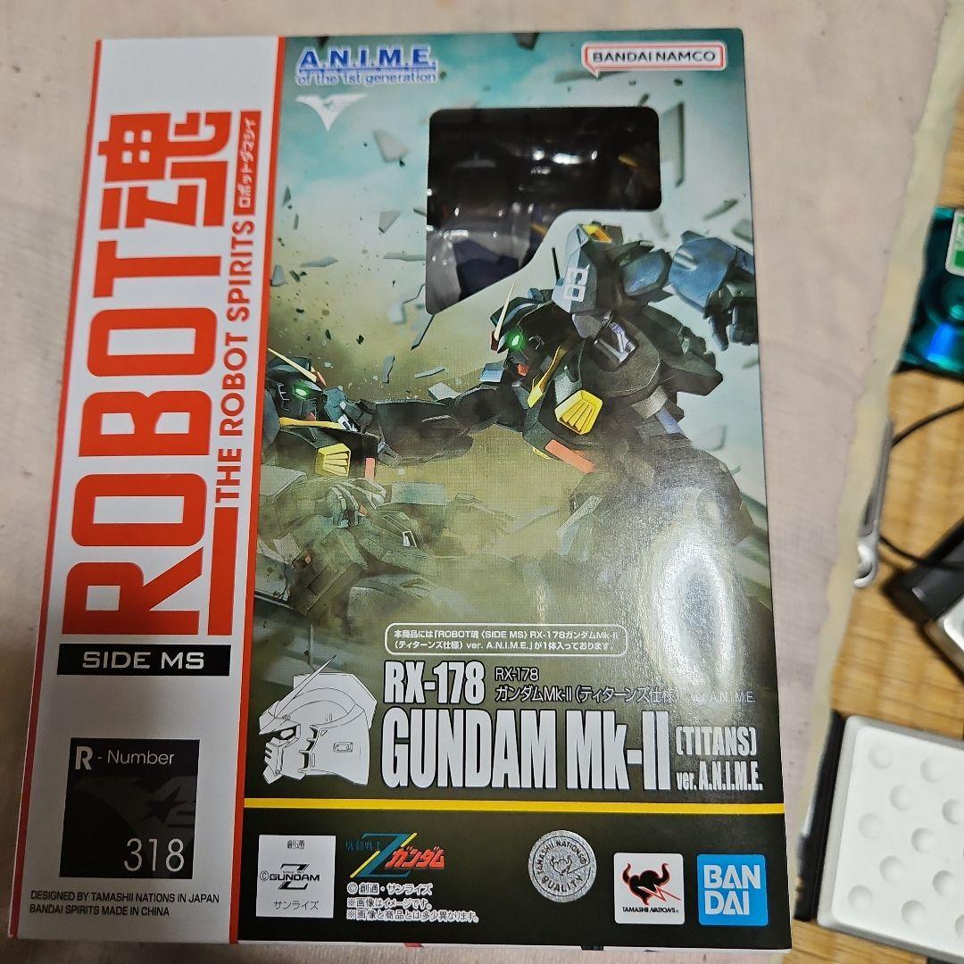 ROBOT SPILITS Gundam SIDE MS RX-178 Gundam Mk-II Titans ver. A.N.I.M.E. BANDAI