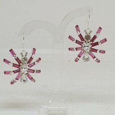 Amazing 3D Diamante Spider Earrings.  CLASSIC!