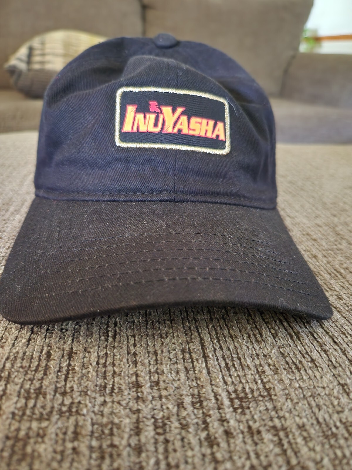 InuYasha Licensed Baseball Hat Adjustable Black - image 1