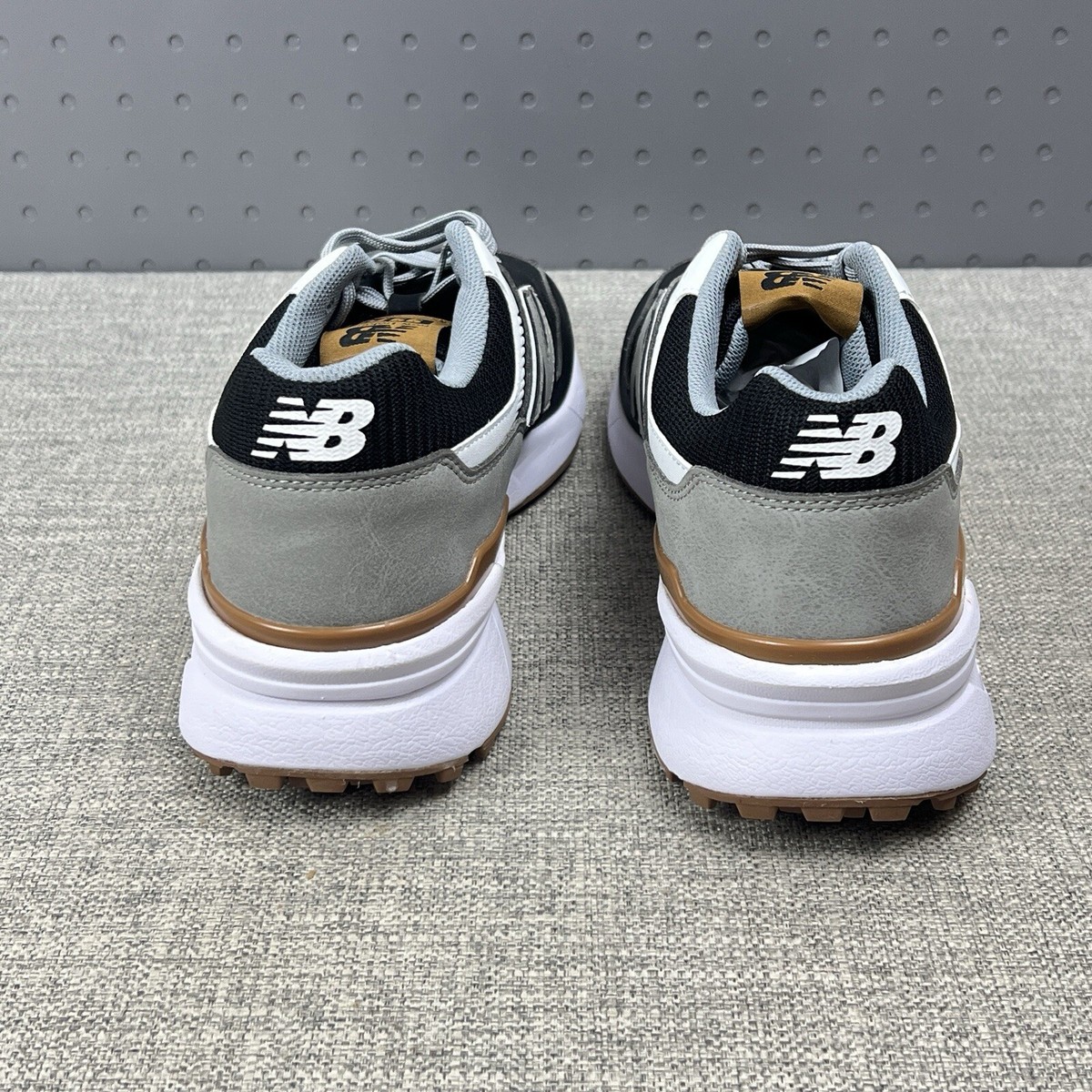 New New Balance Black White Golf Shoes New 997 SL 2024