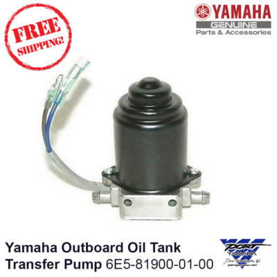 OEM Yamaha Outboard Oil Tank Transfer Pump Feed Assembly 6E5-81900