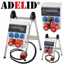 Standstromverteiler Ständer Baustromverteiler 32A 16A 230V Nockenschalter L0R