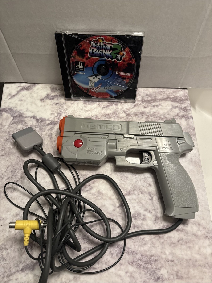 Point Blank 2 (Sony PlayStation 1, 1999) Disc Only, Toy Gun