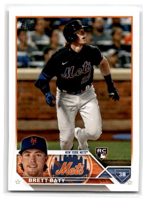 2023 Topps #89 Brett Baty New York Mets