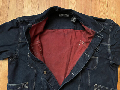 Vintage Pelle Pelle Marc Buchanan Hip-Hop Denim Jacket Size Vintage Pelle Pelle Marc Buchanan Hip-Hop Denim Jacket Size