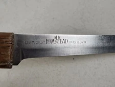 Old Homestead Wooden Handle Filet Knife 8" Japan Lifetime Cutlery