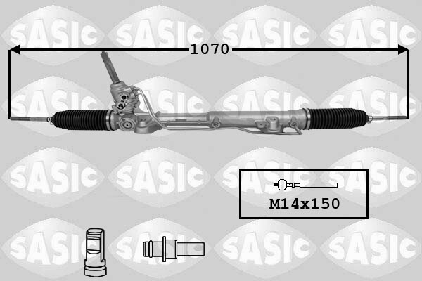 Sasic Lenkgetriebe Hydraulisch FüR Peugeot 508 SW I 8E_ 2.0 Hdi 8D_ 1.6 THP-image