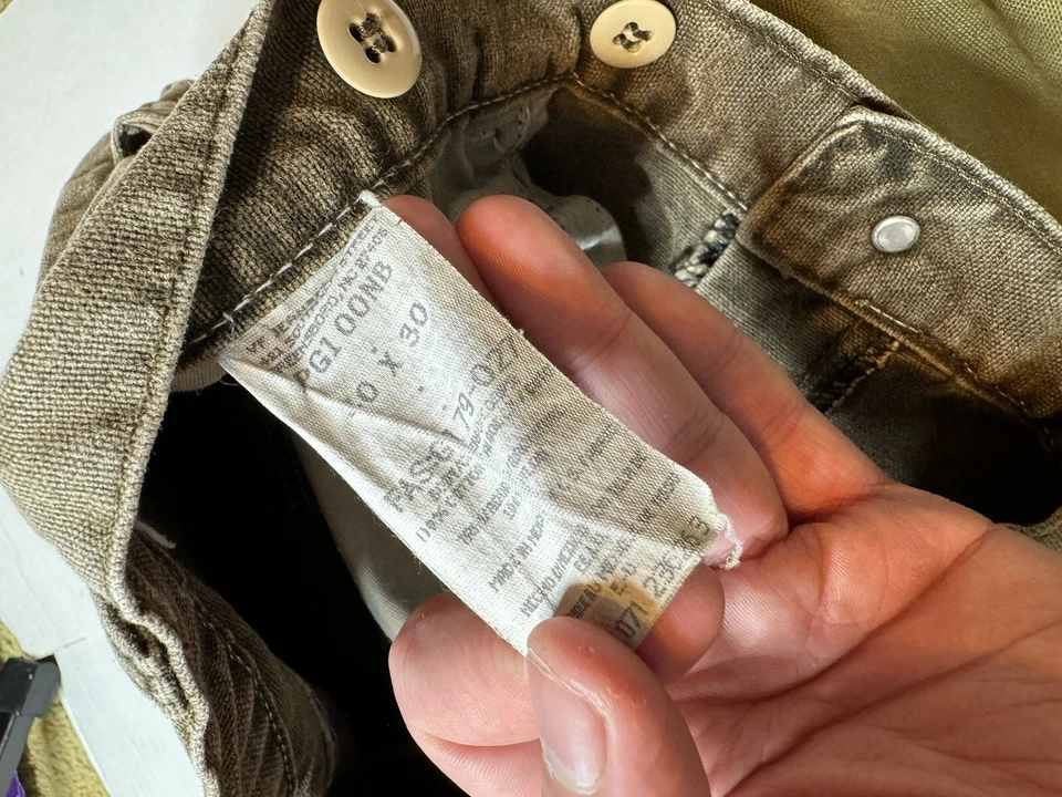 Vintage Wrangler Pro Gear Jeans Pants Mens Size 40x30 Camo Hunting Forrest - Image 2 of 3