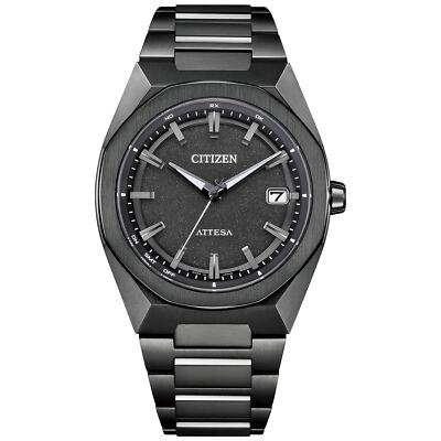 Citizen Attesa Eco-Drive CB3045-61E ACT Line Titanium Solar Radio Men Watch New
