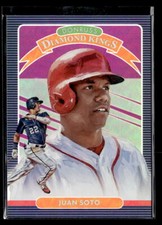 Juan Soto - 2020 Panini Donruss Holo Pink Parallel #23 Washington Nationals