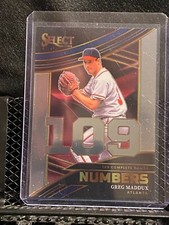 Greg Maddux 2024 Select - Numbers - #5 - Braves